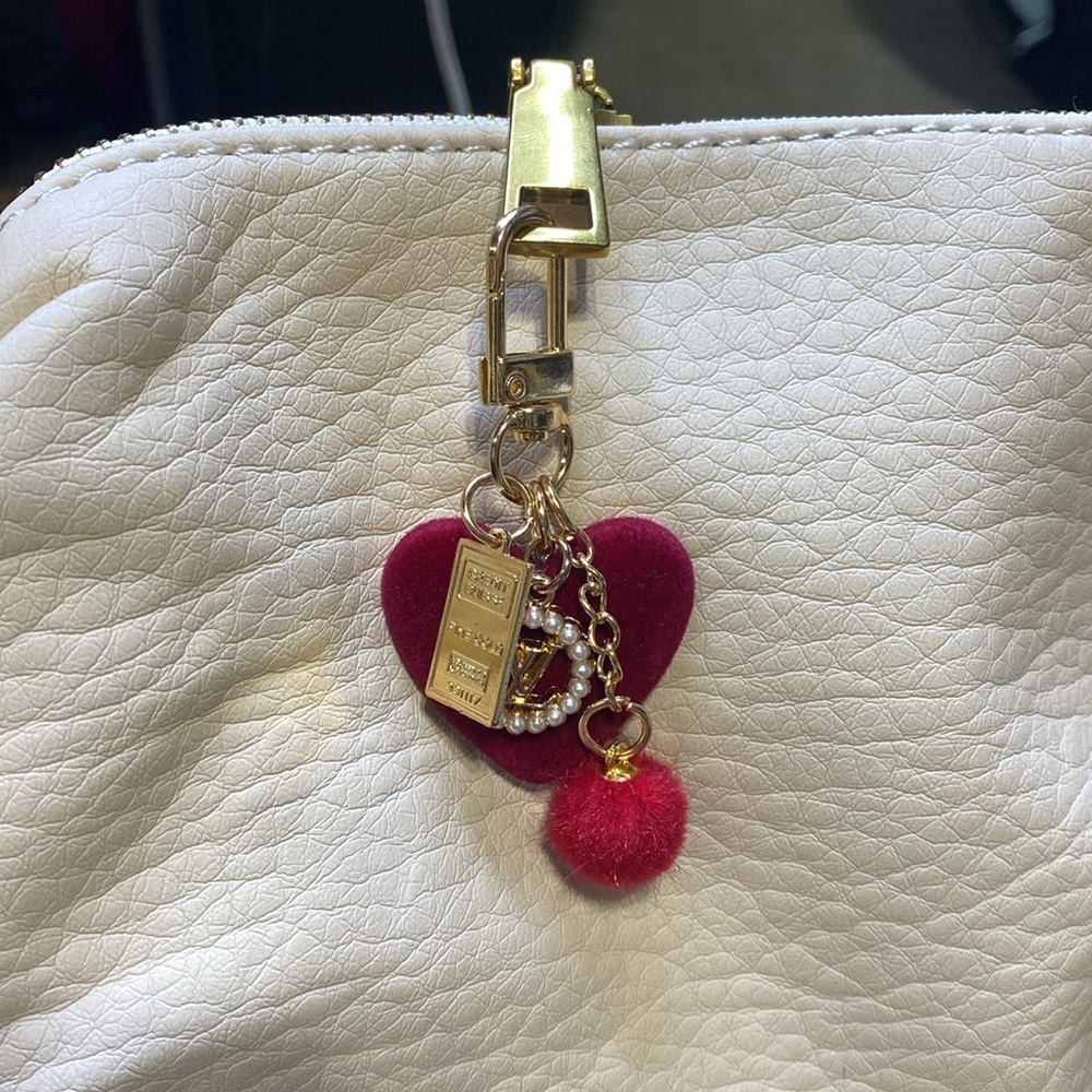 Created bauble with charms, jewelry, purse, keychain - versatile luxury